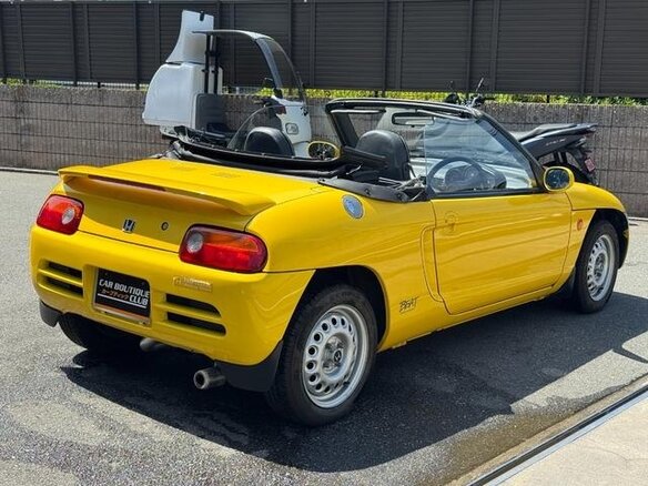 1991 Honda Beat, жёлтый, 800000 рублей - вид 2