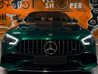 2020 Mercedes-Benz AMG GT 4-Door Coupe 43 I, зелёный, 7900000 рублей, вид 2