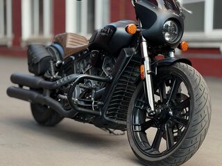 2023 Indian Scout, чёрный, 1390000 рублей, вид 2