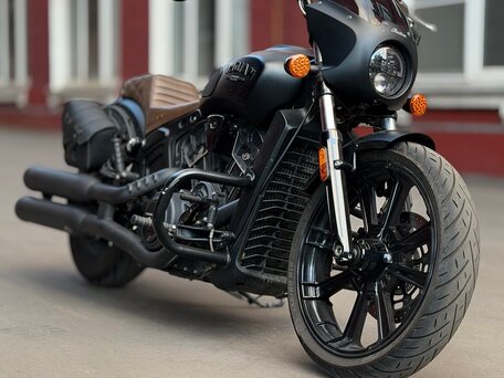 2023 Indian Scout, чёрный, 1390000 рублей, вид 2