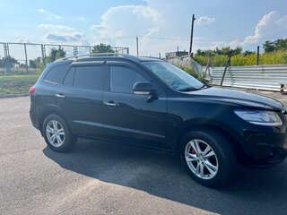 2010 Hyundai Santa Fe II Рестайлинг, чёрный, 1350000 рублей, вид 4