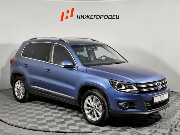 2011 Volkswagen Tiguan I Рестайлинг, синий, 1129000 рублей - вид 3