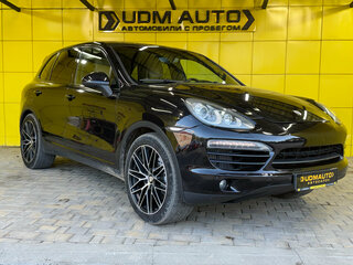 2013 Porsche Cayenne Diesel II (958), чёрный, 2649000 рублей, вид 3