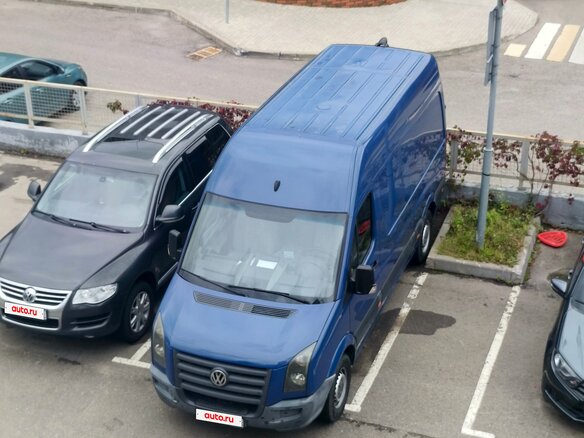 2008 Volkswagen Crafter, синий, 1449000 рублей - вид 24