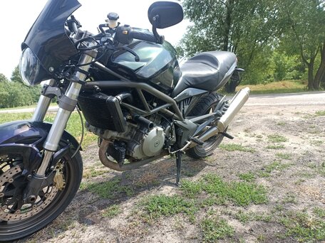 2002 Cagiva Raptor 1000, фиолетовый, 300000 рублей, вид 2