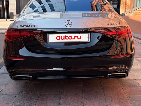 2024 Mercedes-Benz Maybach S-Класс 580 II (Z223), чёрный, 22500000 рублей, вид 4