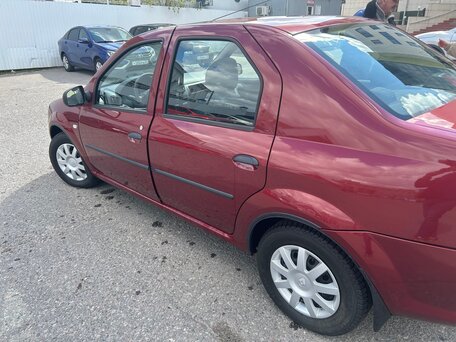 2012 Renault Logan I Рестайлинг, красный, 840000 рублей, вид 3