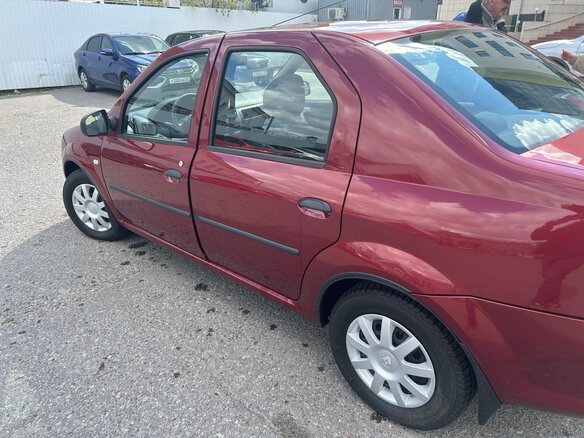 2012 Renault Logan I Рестайлинг, красный, 790000 рублей - вид 2