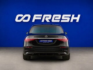 2021 Mercedes-Benz S-Класс 500 4MATIC VII (W223), чёрный, 8693055 рублей, вид 4