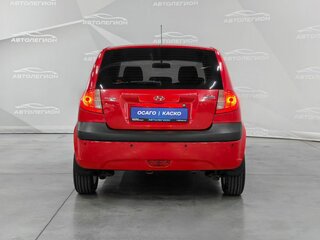 2008 Hyundai Getz I Рестайлинг, красный, 485000 рублей, вид 4