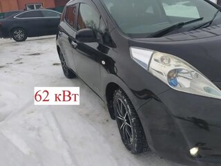 2013 Nissan Leaf (EM57) I (ZE0/AZE0), чёрный, 1550000 рублей, вид 1