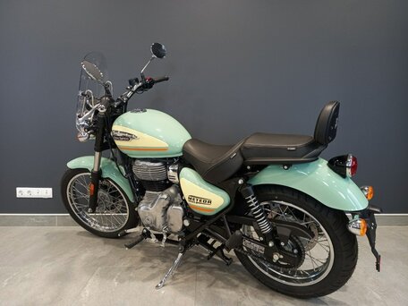 2025 Royal Enfield Meteor, зелёный, 528000 рублей, вид 3