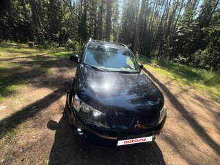 2007 Mitsubishi Outlander II, чёрный, 990000 рублей, вид 2