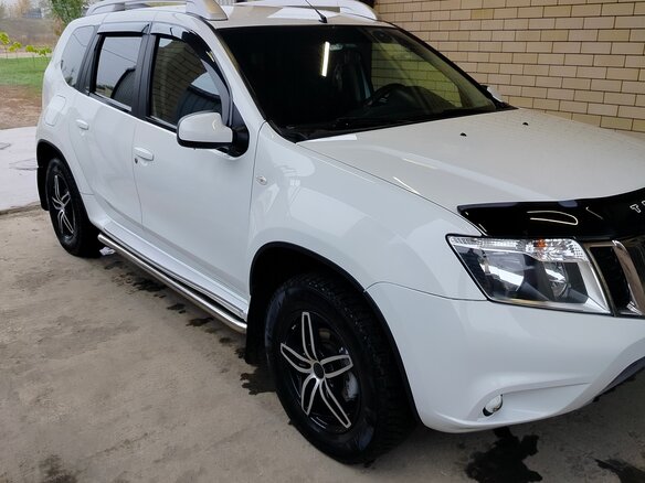 2019 Nissan Terrano III (D10), белый, 1700000 рублей - вид 1