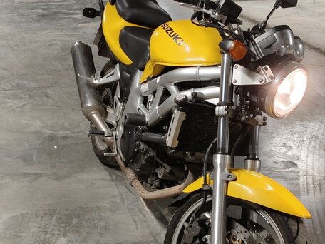2002 Suzuki SV 650, жёлтый, 250000 рублей, вид 3