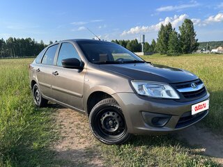 2018 Lada (ВАЗ) Granta I, серебристый, 430000 рублей, вид 4
