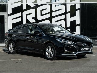 2017 Hyundai Sonata VII (LF) Рестайлинг, чёрный, 1535000 рублей, вид 1