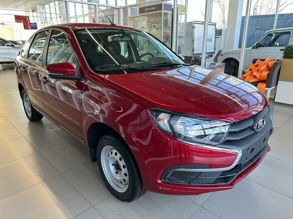 2026 Lada (ВАЗ) Granta I Рестайлинг, красный, 1037000 рублей - вид 3