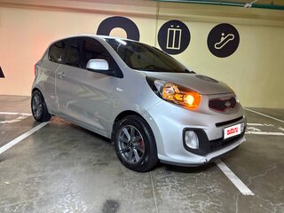 2012 Kia Picanto II, серебристый, 680000 рублей, вид 2