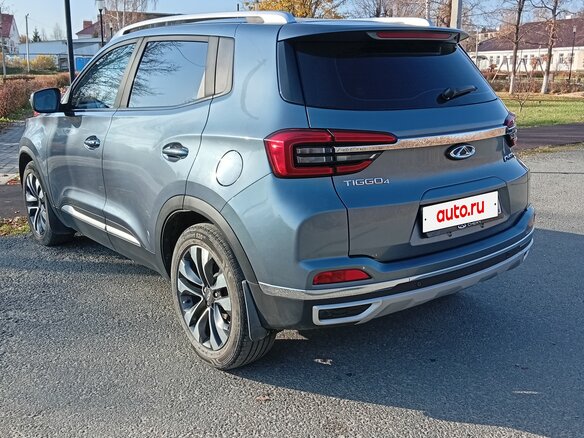 2021 Chery Tiggo 4 I Рестайлинг, серый, 1350000 рублей - вид 7