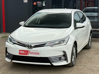 2018 Toyota Corolla XI (E160, E170, E180) Рестайлинг 1, белый, 1490000 рублей, вид 5