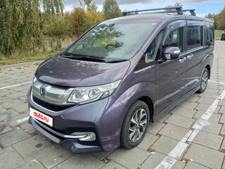 2016 Honda Stepwgn Spada V, фиолетовый, 1800000 рублей, вид 3