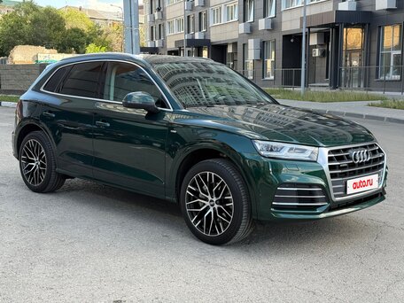 2017 Audi Q5 II (FY), зелёный, 3490000 рублей, вид 3