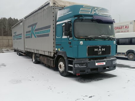 1997 MAN F 2000, зелёный, 1000000 рублей, вид 4