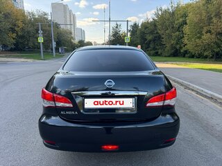 2014 Nissan Almera III (G15), чёрный, 595000 рублей, вид 4