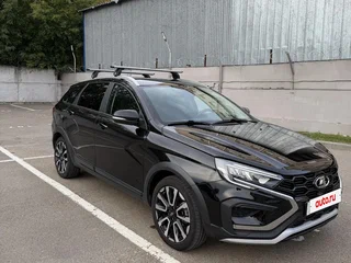 2024 Lada (ВАЗ) Vesta SW Cross I Рестайлинг (NG), чёрный, 1300000 рублей, вид 2