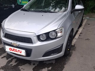 2012 Chevrolet Aveo II, серебристый, 615000 рублей, вид 1