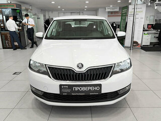 2019 Skoda Rapid I Рестайлинг, белый, 1360000 рублей, вид 2