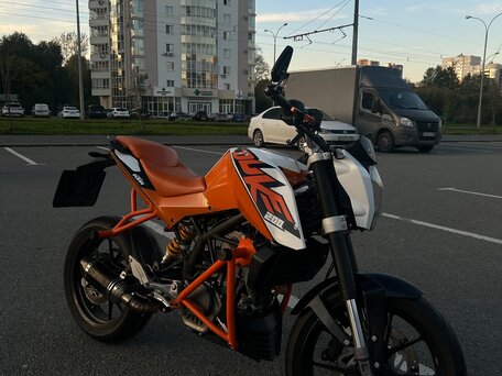 2013 KTM 200 Duke, оранжевый, 200000 рублей, вид 1