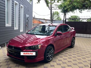 2007 Mitsubishi Lancer X, красный, 1280000 рублей, вид 1