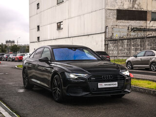 2020 Audi A6 45 TFSI V (C8), чёрный, 3675000 рублей, вид 5