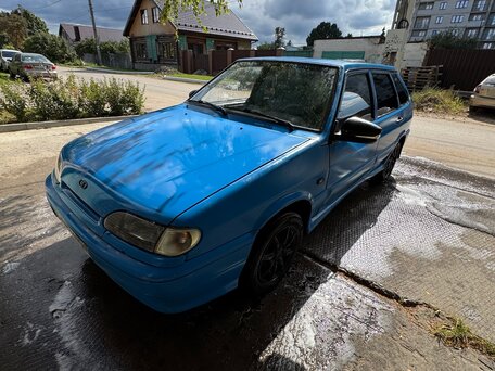 2005 Lada (ВАЗ) 2114, голубой, 230000 рублей, вид 2