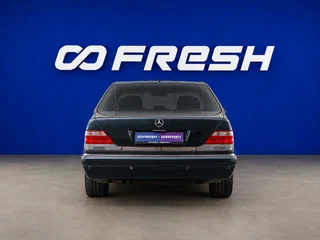 1998 Mercedes-Benz S-Класс 600 Long III (W140) Рестайлинг, синий, 3350000 рублей, вид 4