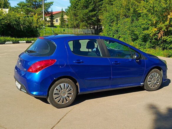2009 Peugeot 308 I, синий, 480000 рублей - вид 4