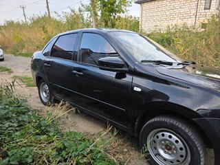 2014 Lada (ВАЗ) Granta I, чёрный, 250000 рублей, вид 5