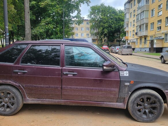 2011 Lada (ВАЗ) 2114, пурпурный, 140000 рублей - вид 6