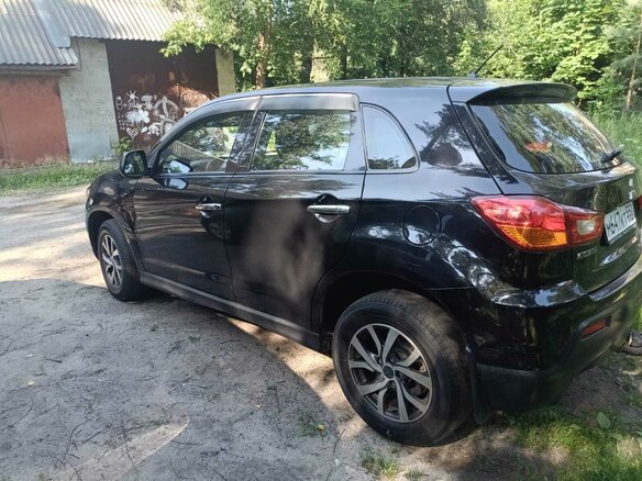 2012 Mitsubishi ASX I, чёрный - вид 4