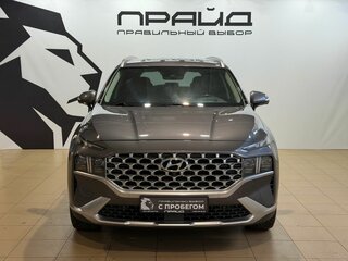 2021 Hyundai Santa Fe IV Рестайлинг, серый, 3349900 рублей, вид 2
