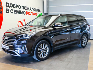 2017 Hyundai Santa Fe Grand III Рестайлинг, коричневый, 1890000 рублей, вид 1