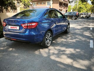 2020 Lada (ВАЗ) Vesta I, синий, 830000 рублей, вид 4