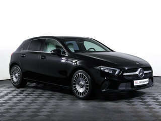2019 Mercedes-Benz A-Класс 200 IV (W177), чёрный, 1826000 рублей, вид 3