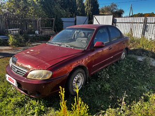 2007 Kia Spectra I Рестайлинг 2, красный, 130000 рублей, вид 1