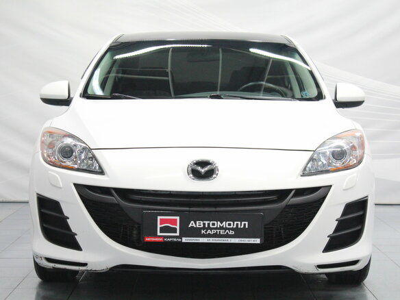 2011 Mazda 3 II (BL) Рестайлинг, белый - вид 3