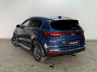2019 Kia Sportage IV Рестайлинг, синий, 1879000 рублей, вид 4