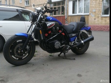 1992 Yamaha V-Max 1200, синий, 420000 рублей, вид 2