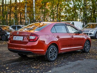 2018 Skoda Rapid I Рестайлинг, оранжевый, 950000 рублей, вид 2